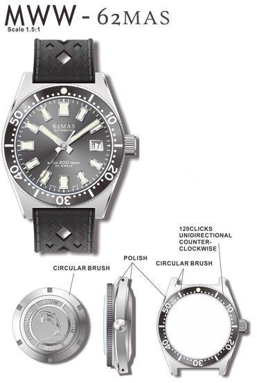 Introducing the ManchesterWatchWorks 62MAS Wristwatch Review