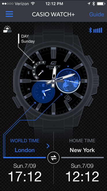 Roam if you want to roam around the world CASIO Edifice EQB 600D review Wristwatch Review